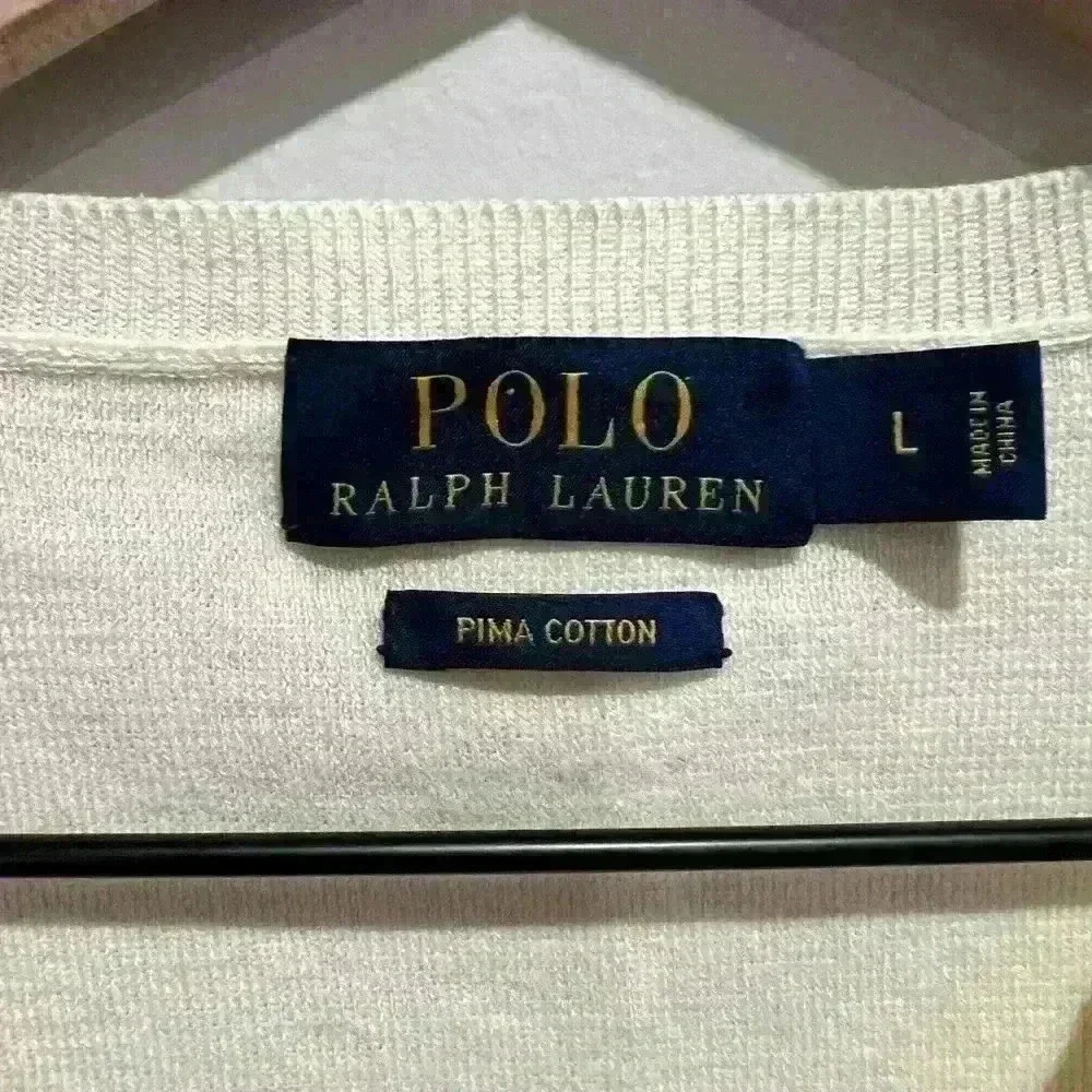 Polo Ralph Lauren vest. Prima cotton, size Large